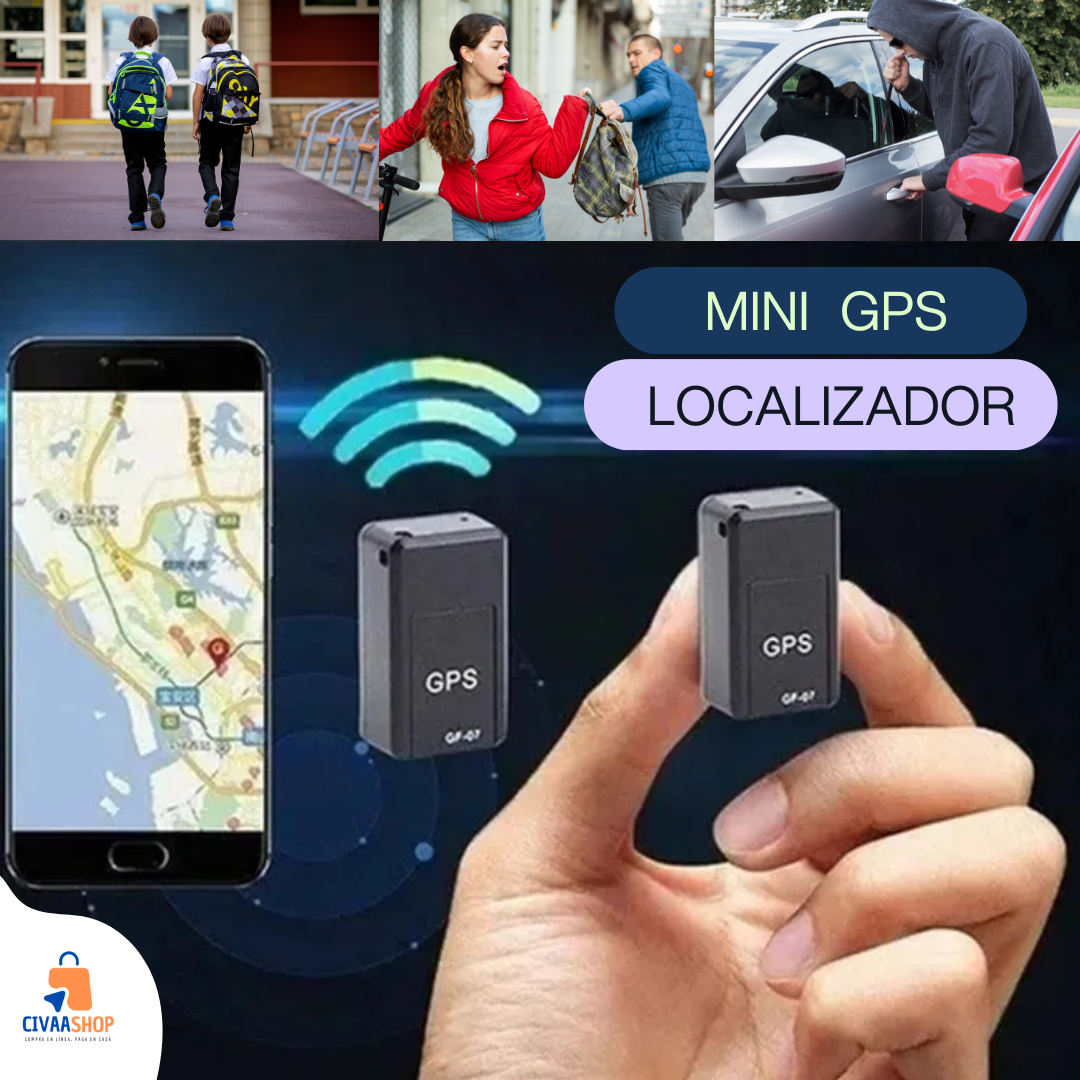 GPS MINI LOCALIZADOR MAGNÉTICO EN TIEMPO REAL